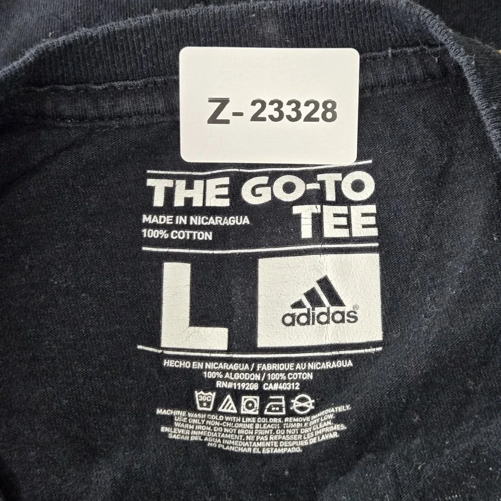 Los Angeles Lakers Men Shirt‎ L Black Adidas Graphic Kobe Bryant The Go-To Tee
